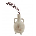 madam stoltz petit vase poterie style antique terre cuite ecru beige