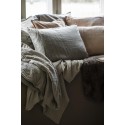 ib laursen plaid double gaze coton beige ecru