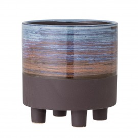 Cache-pot sur pieds grès Bloomingville MAES