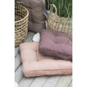 ib laursen coussin de sol epais coton brique