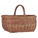 grand panier en osier naturel tresse rectangulaire poignée ib laursen