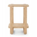 umbra bout de canape bois clair design scandinave chevet bellwood