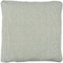 ib laursen housse de coussin pour galette de chaise coton vert rayures