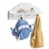 Portemanteau enfant étagère Zeller Cloud