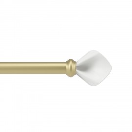 umbra tringle a rideaux extensible style chic classique or laiton tula