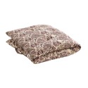 madam stoltz matelas de fauteuil imprime indien rose 60 x 100 cm