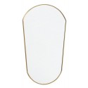 nordal miroir ovale laiton