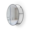 umbra cirko miroir mural rond avec rangement 1013194-040