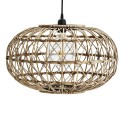 madam stoltz suspension ovale naturelle rotin tresse 18Y1119-E