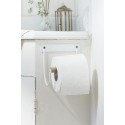 porte papier wc mural style campagne metal blanc bois ib laursen