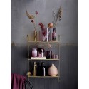 bloomingville etagere murale legere suspendue metal dore layla