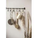 Barre murale 6 crochets rangement cuisine métal IB Laursen