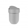 Umbra Touch Waste Bin with Lid Grey
