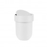 Umbra Touch Waste Bin with Lid White