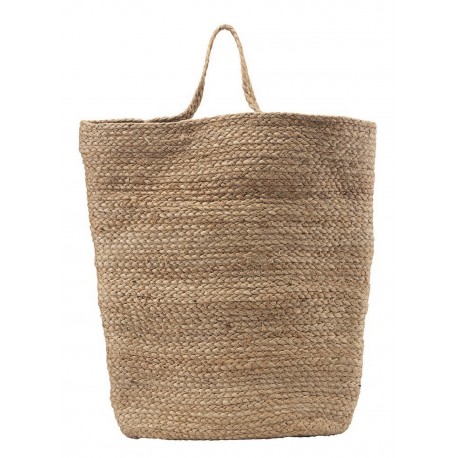 house doctor mira panier de rangement en chanvre a suspendre Rm0200