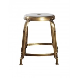 tabouret vintage retro metal dore house doctor define Pr0212