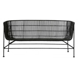 Canapé design rotin noir House Doctor Cuun