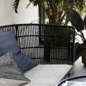 Canapé design rotin noir House Doctor Cuun