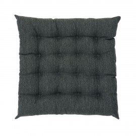 house doctor coussin de chaise carre vert kaki fonce fine 50 x 50 cm