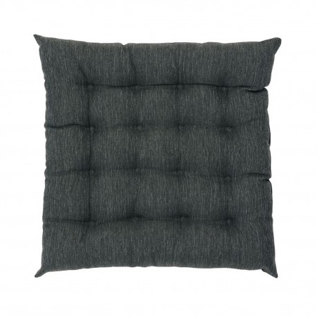 house doctor coussin de chaise carre vert kaki fonce fine 50 x 50 cm