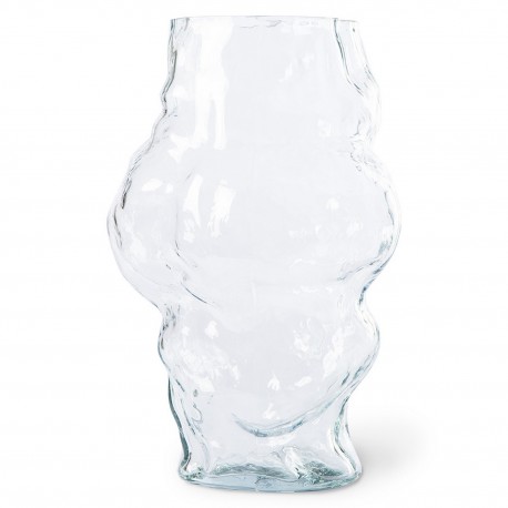 Vase verre organique HK Living Cloud