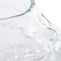 hk living vase verre transparent deforme organique cloud low