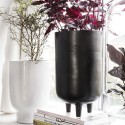 house doctor jang cache pot design noir aluminium Is0810