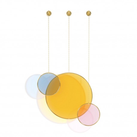 Décoration à suspendre carillon verre Umbra Dima