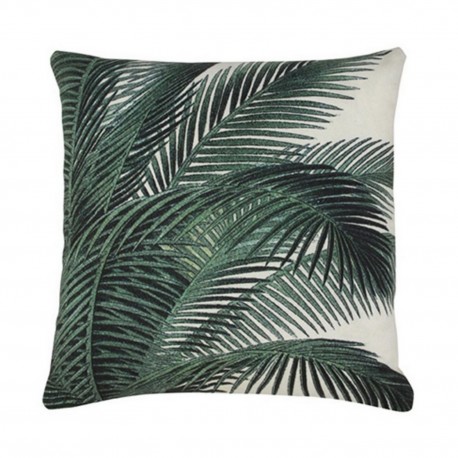 hk living coussin exotique palmier tku2010