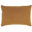 ib laursen housse de coussin lin rectangulaire jaune moutarde 6201-50