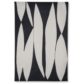 hk living toile murale art abstrait moderne decorative noir blanc