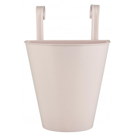 cache pot suspendu metal rose clair pastel ib laursen