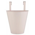 cache pot suspendu metal rose clair pastel ib laursen