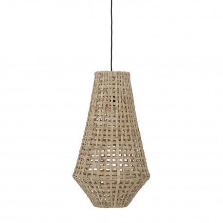 Suspension oblongue fibre naturelle Bloomingville Nolie