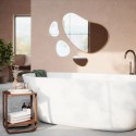 Miroir mural organique Umbra Hubba set 3