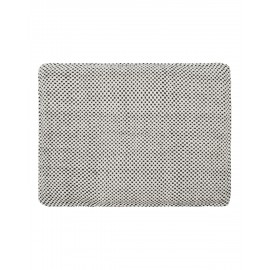 housedoctor coussin pour tabouret de bar gris