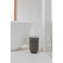 Poubelle salle de bains grise design umbra touch