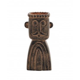 madam stoltz vase sculpture statuette humaine terre cuite