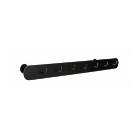 portemanteau design mural noir metal hubsch hack