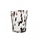 verre a eau tachete brun madam stoltz