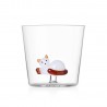 Verre chat Ichendorf Tabby Cat Amber Tail