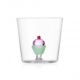 verre a eau cupcake rose ichendorf milano sweet and candy