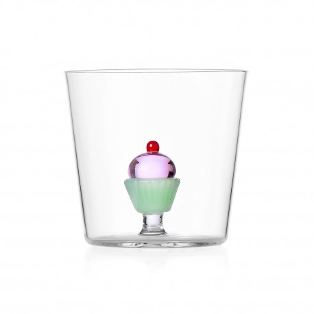 verre a eau cupcake rose ichendorf milano sweet and candy