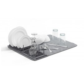 umbra egouttoir tapis a vaisselle design gris udry