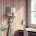 Portemanteau mural miroir étagère Umbra Estique