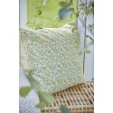 grande housse de coussin style liberty vert ib laursen coton 60 x 60 cm