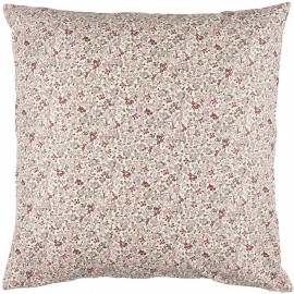 grande housse de coussin fleuri liberty rose coton ib laursen