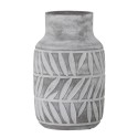 vase gris mat ceramqiue bloomingville saku