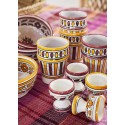 tasse beldi marocaine peinte a la main orange madam stoltz