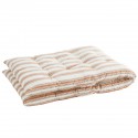 matelas long banquette daybed blanc beige coton raye madam stoltz